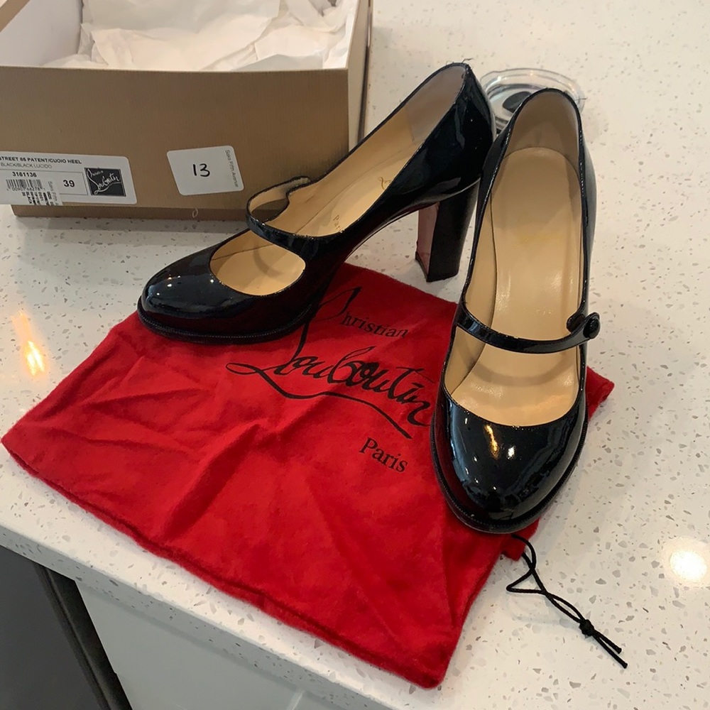 Christian Louboutin Top Street/Cuoio Heel